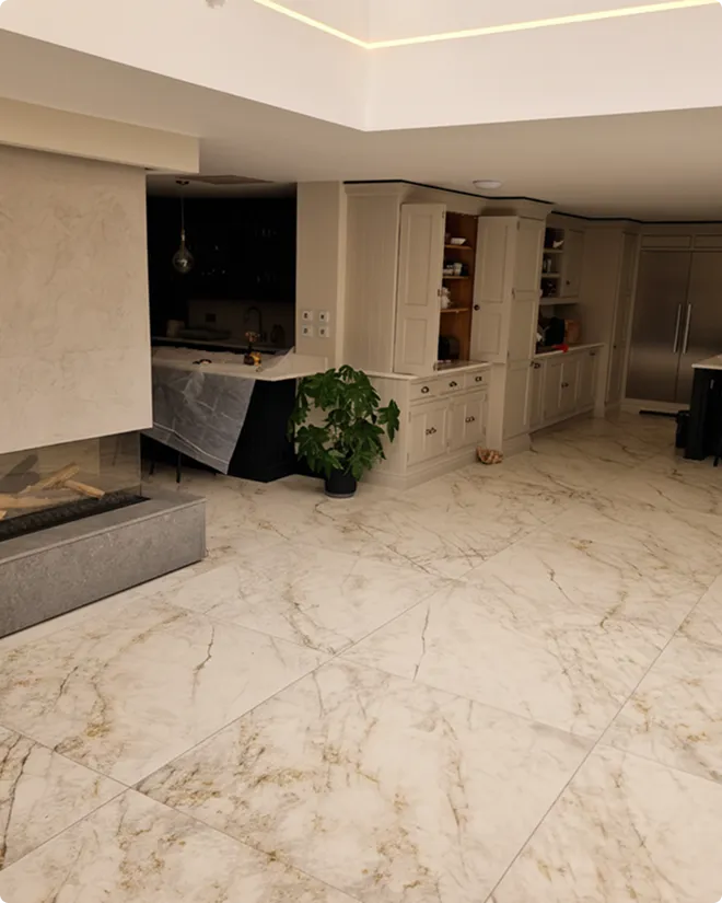 Interior finishing works at Blueberry Road, Bowdon
