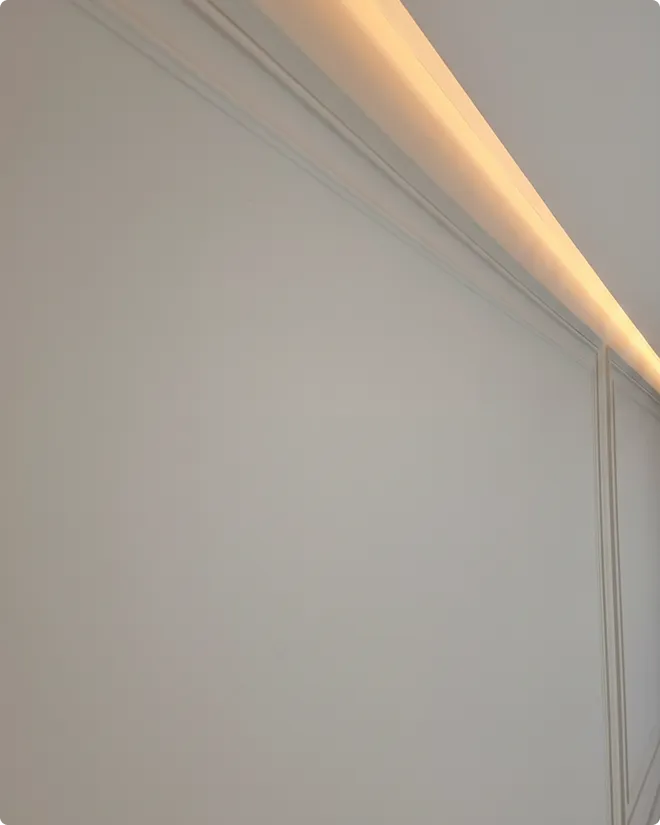 Finished interior at Blueberry Road, Bowdon