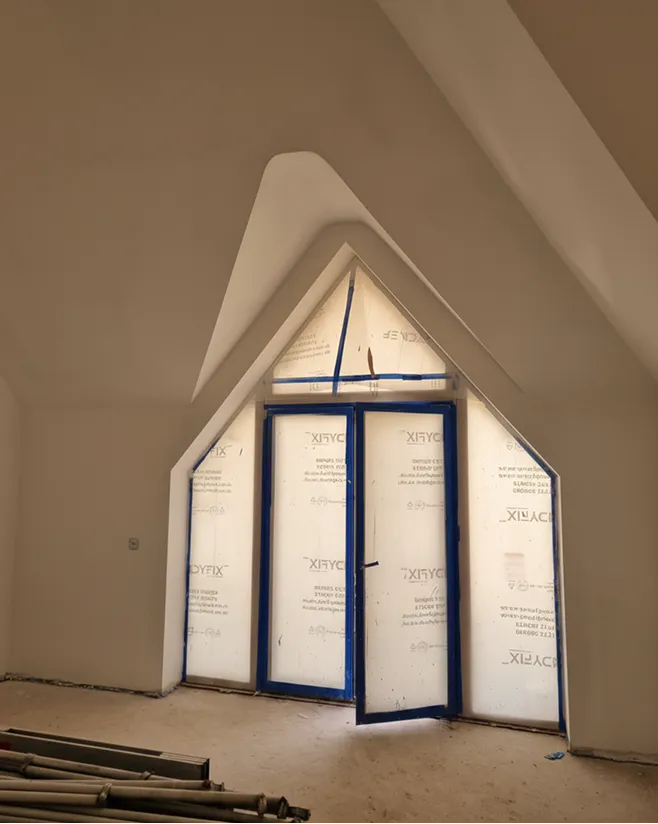 Luxury home interior at Caldy Baan, Wirral, finished by Arden Strata