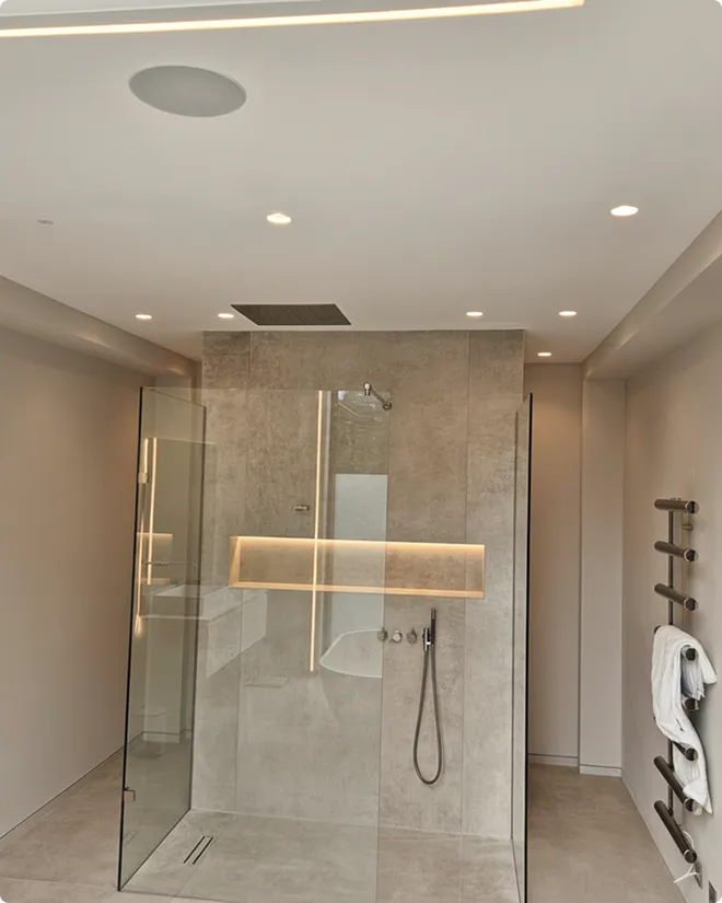 Interior finishing works at Hollybrook Farm, Prestbury