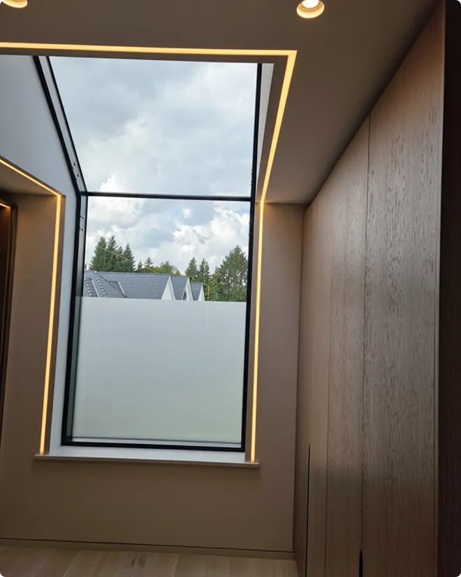 Feature ceiling works at Hollybrook Farm, Prestbury