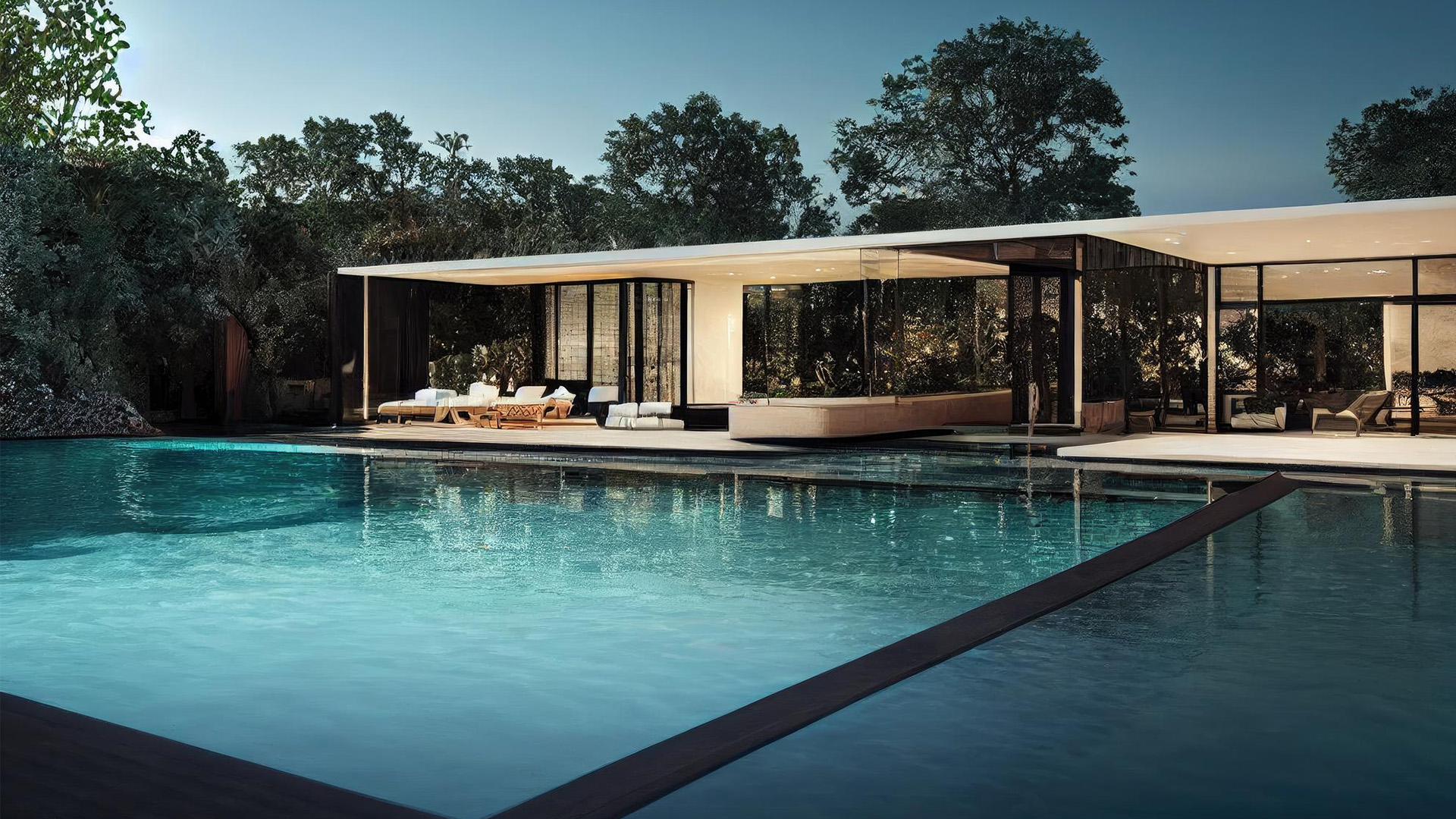 External works and landscaping on a Dubai property