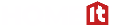 HomeIt-logo med teksten 'Home' i hvidt og 'It' i rødt.