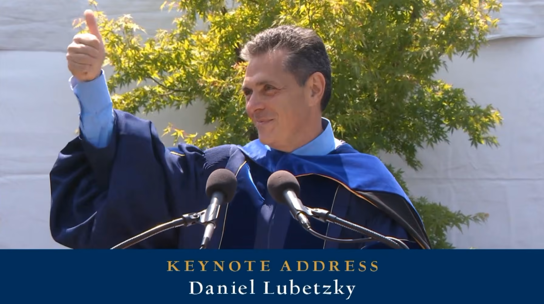University of California – Berkeley Commencement Address