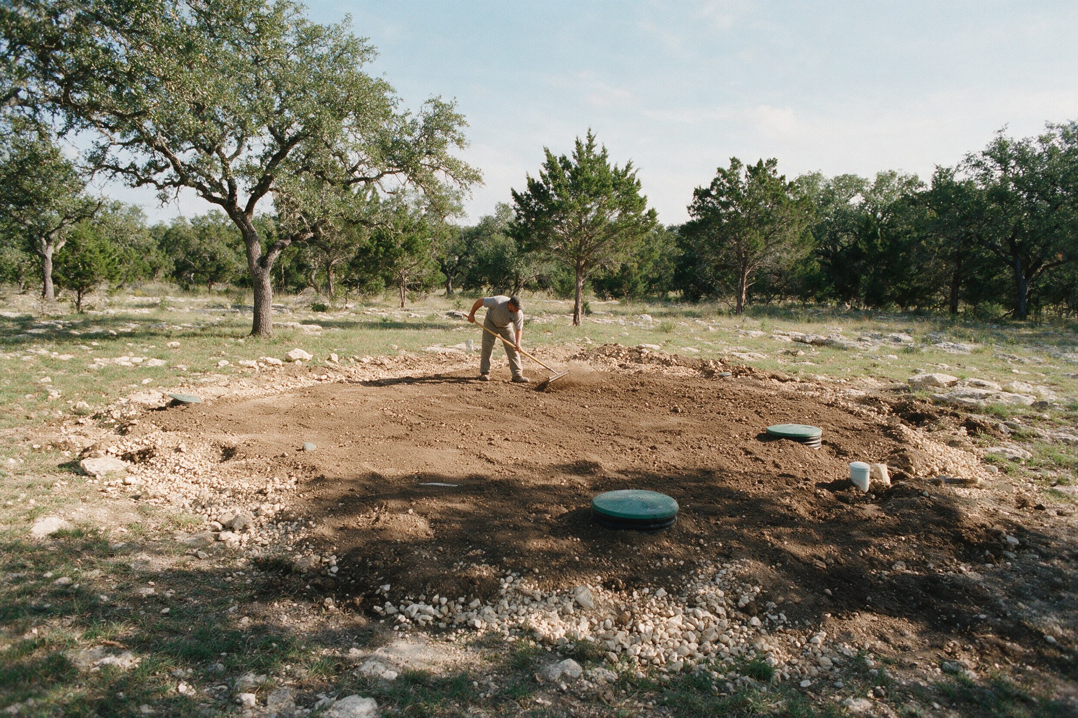 New Aerobic Septic System Install