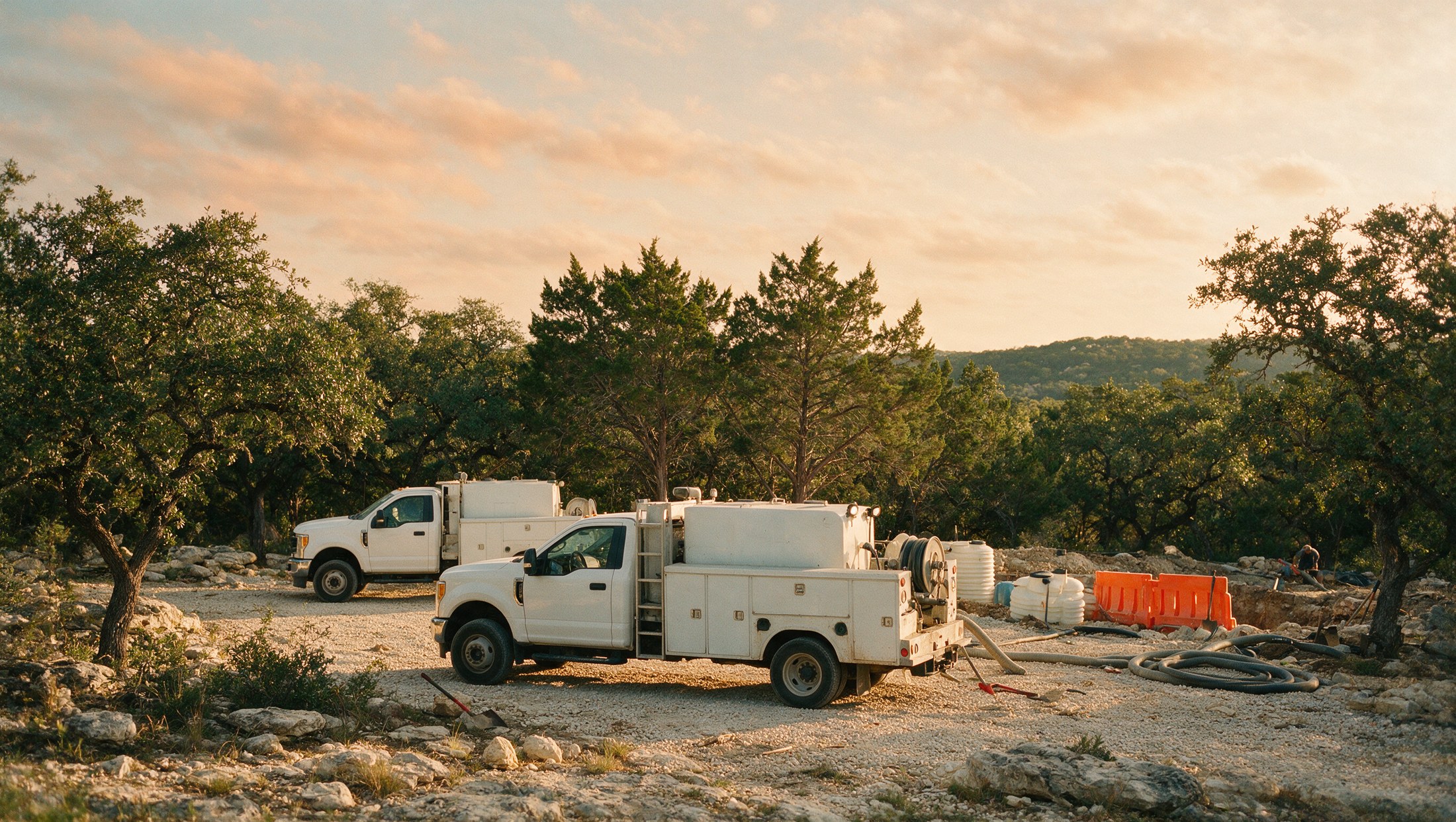 Photo from a completed Dusty Rhodes Septic and More job in Central Texas