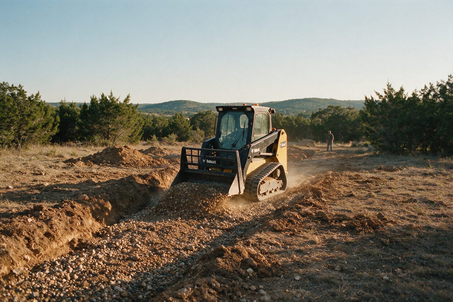 Photo from a completed Dusty Rhodes Septic and More job in Central Texas