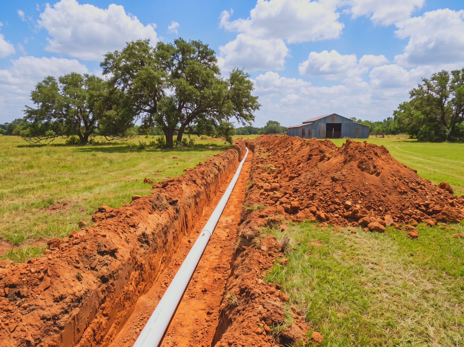 Photo from a completed Dusty Rhodes Septic and More job in Central Texas
