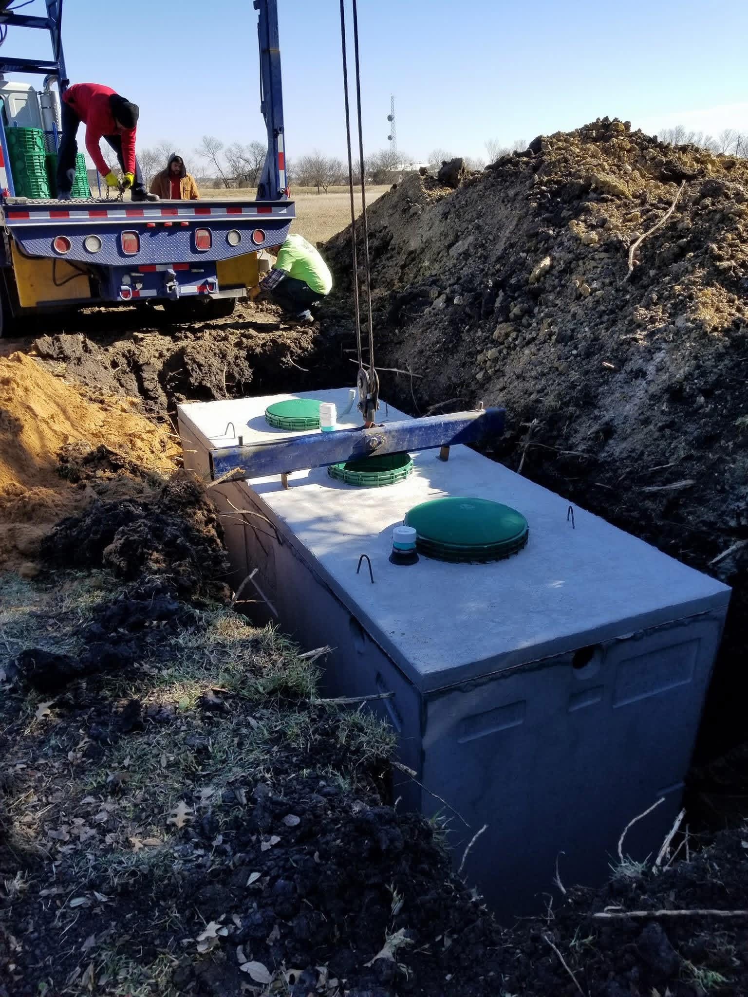 New septic system installation done right for Central Texas homes and businesses.