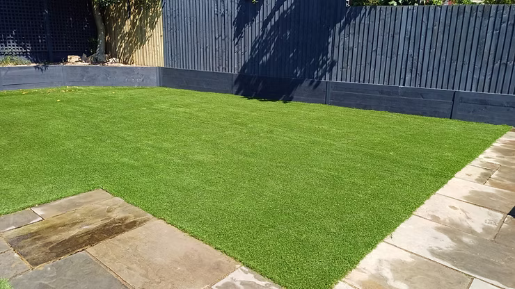 image of a beautifully landscaped garden (for a landscaping service) 1
