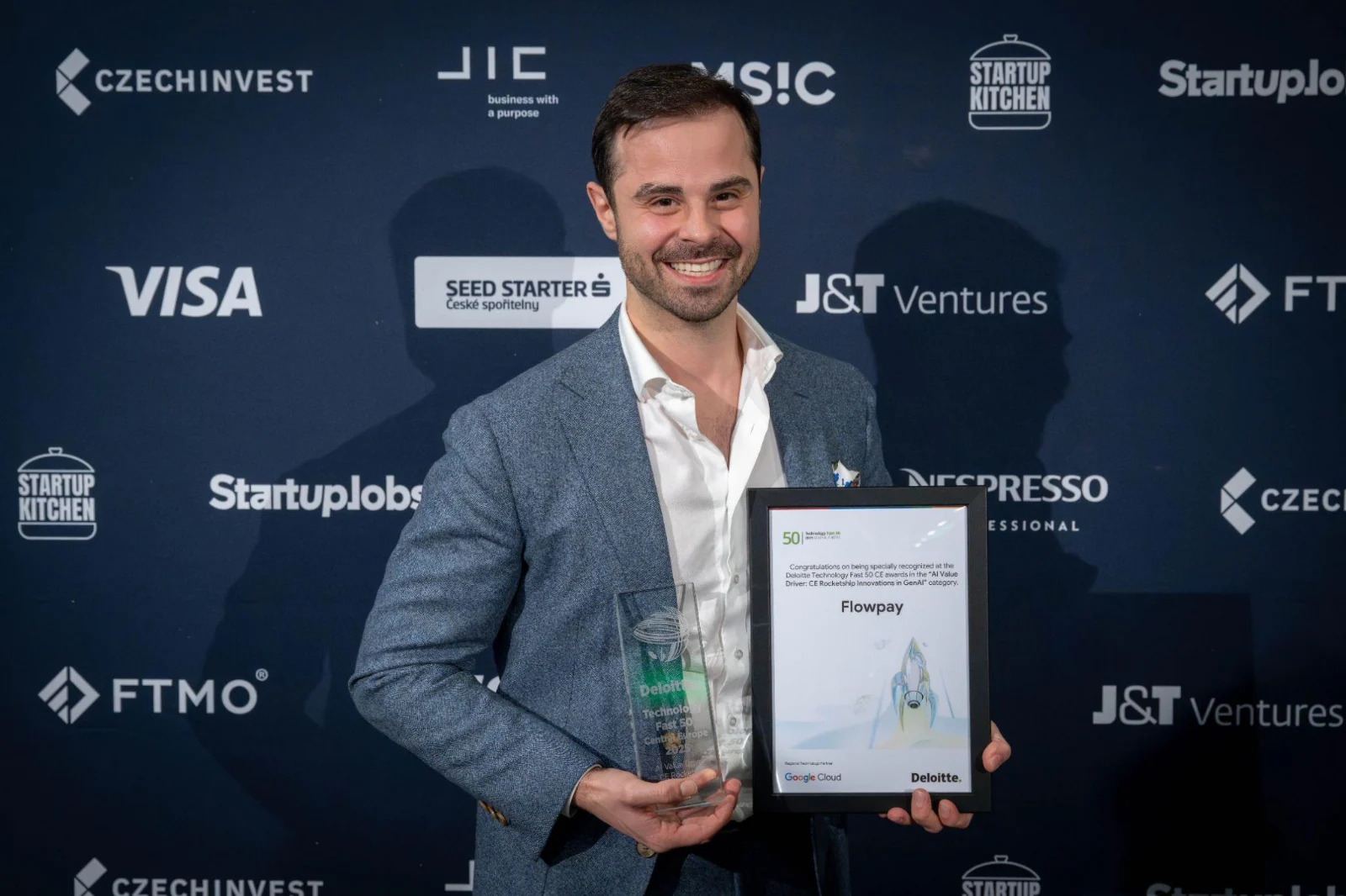 William Jalloul s oceněním AI Value Driver z Deloitte Technology Fast 50 CE