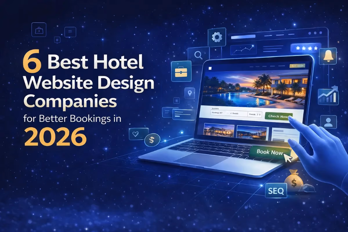 6 Best Hotel Website Design Companies for Better Bookings in 2026