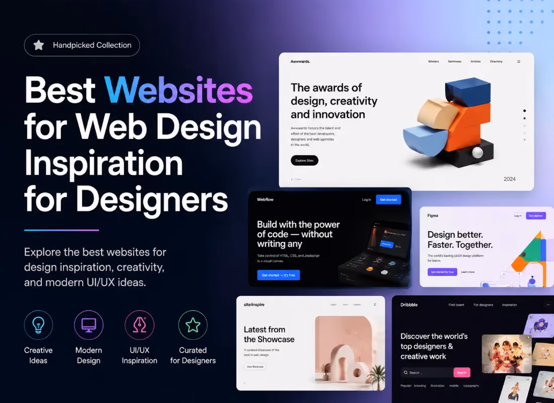 Best Websites for Web Design Inspiration for Designers