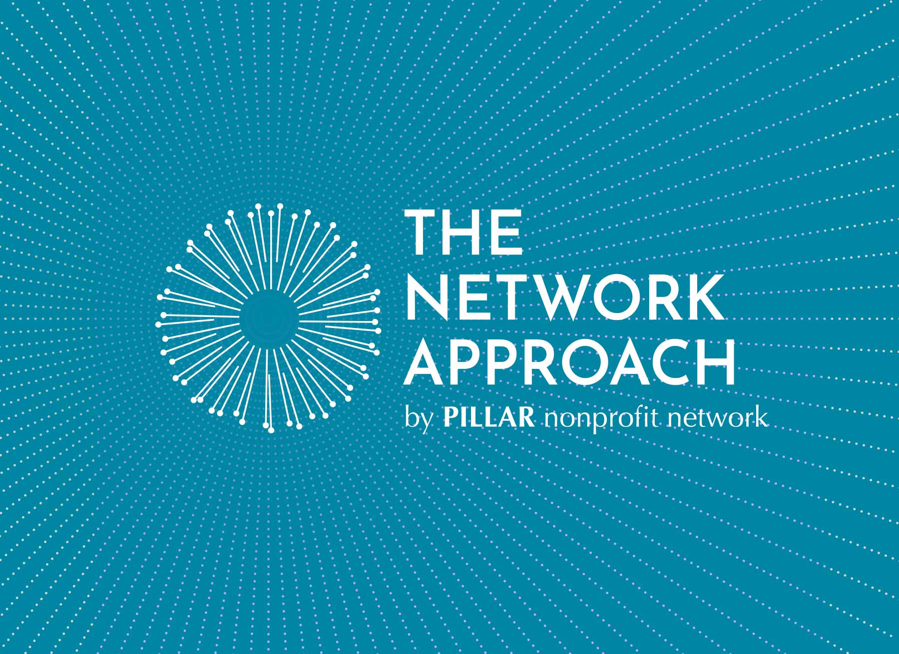Pillar nonprofit network approach — collaborative brand platform design by Glyphic Design