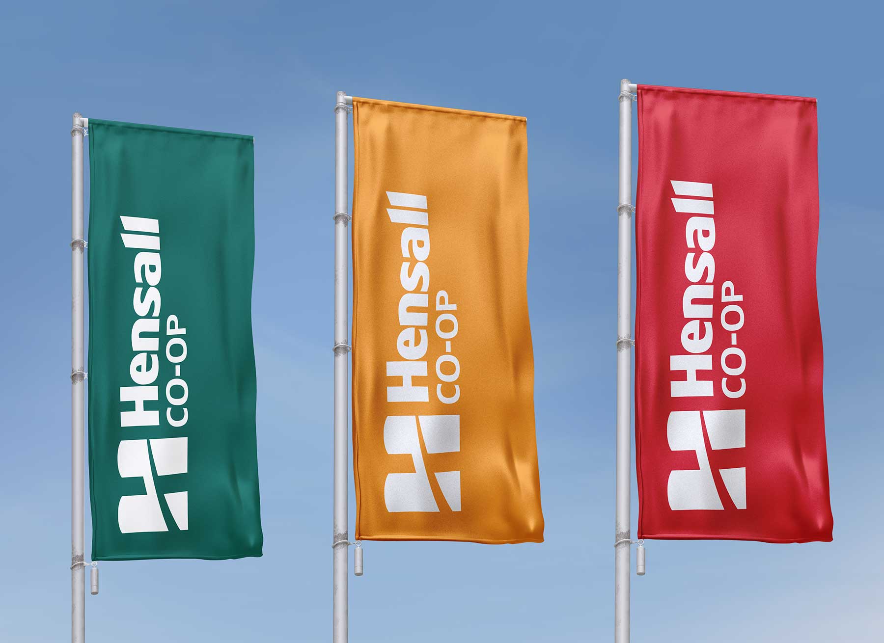 Hensall Co-op rebrand — regional brand identity honoring 80 years of agricultural heritage