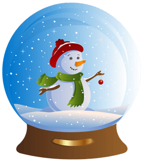 Animated Snow Globe