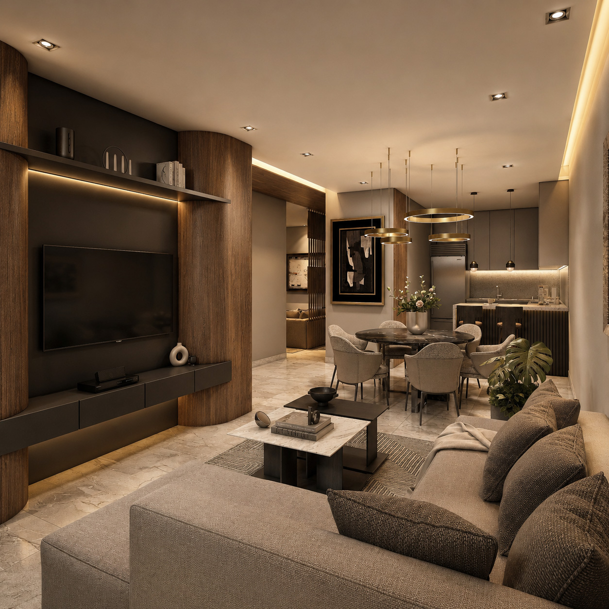 Interior de departamento Urbanic