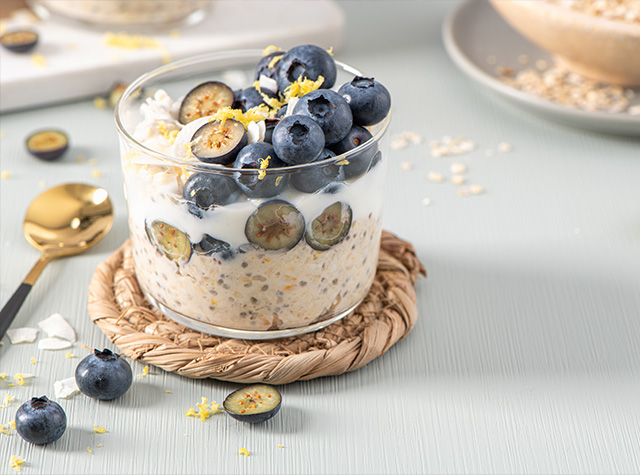 Lemon Poppyseed Overnight Oats
