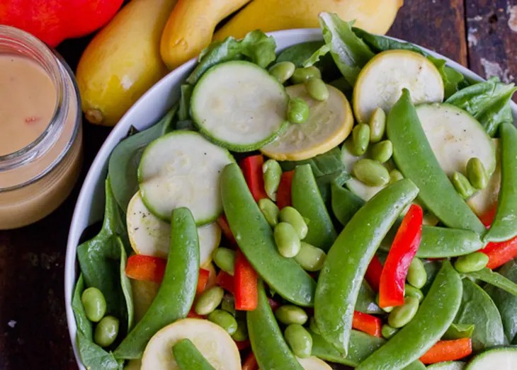 Gardeners Raw Vegetable Salad