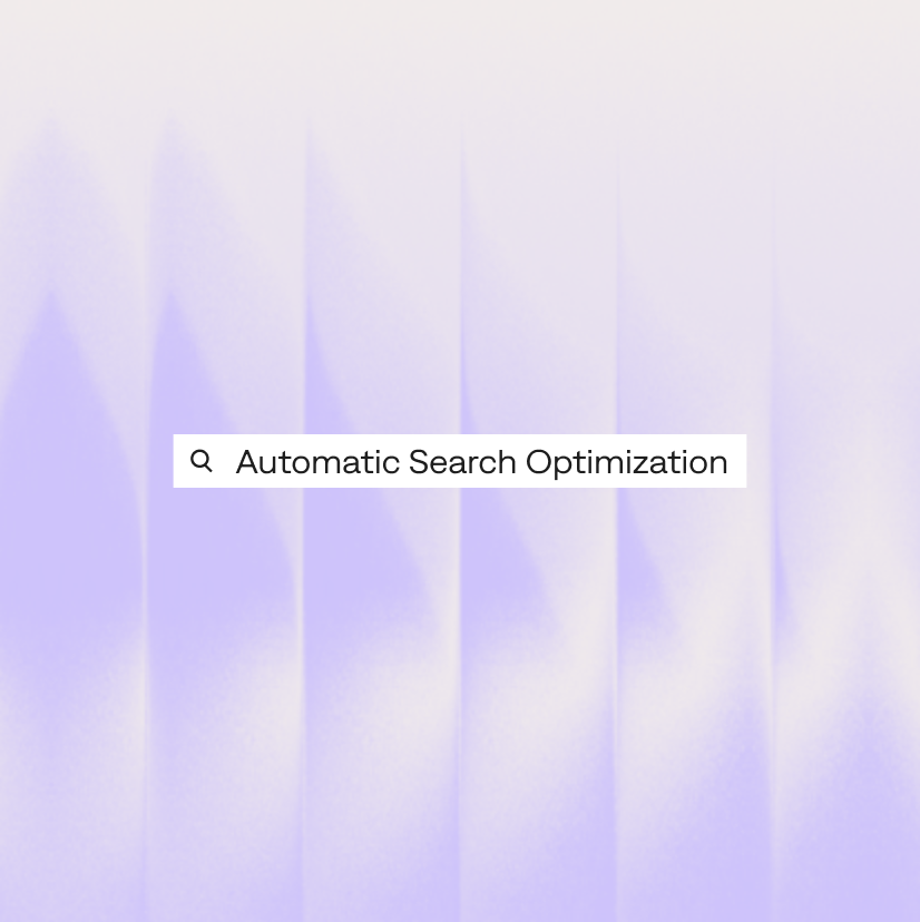Automatische Suchoptimierung