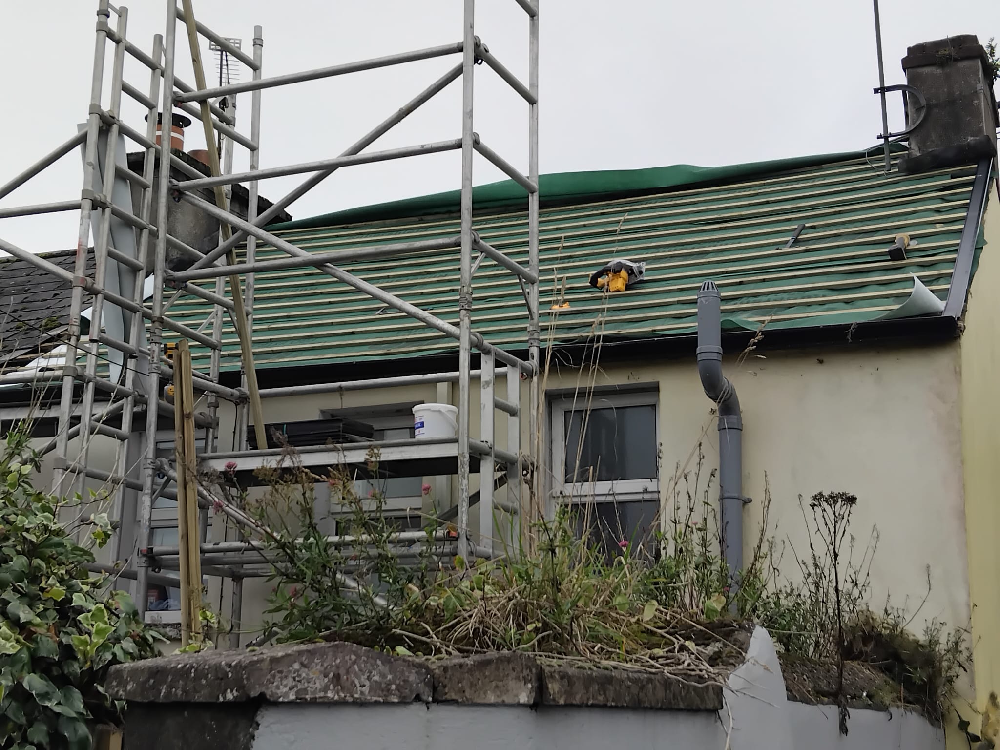 Overhaul Roofing team working safely on a Cork roof