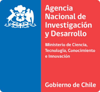 Logotipo de la Agencia Nacional de Investigación y Desarrollo del Ministerio de Ciencia, Tecnología, Conocimiento e Innovación. Gobierno de Chile.