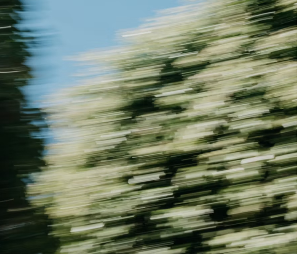 three with blur motion