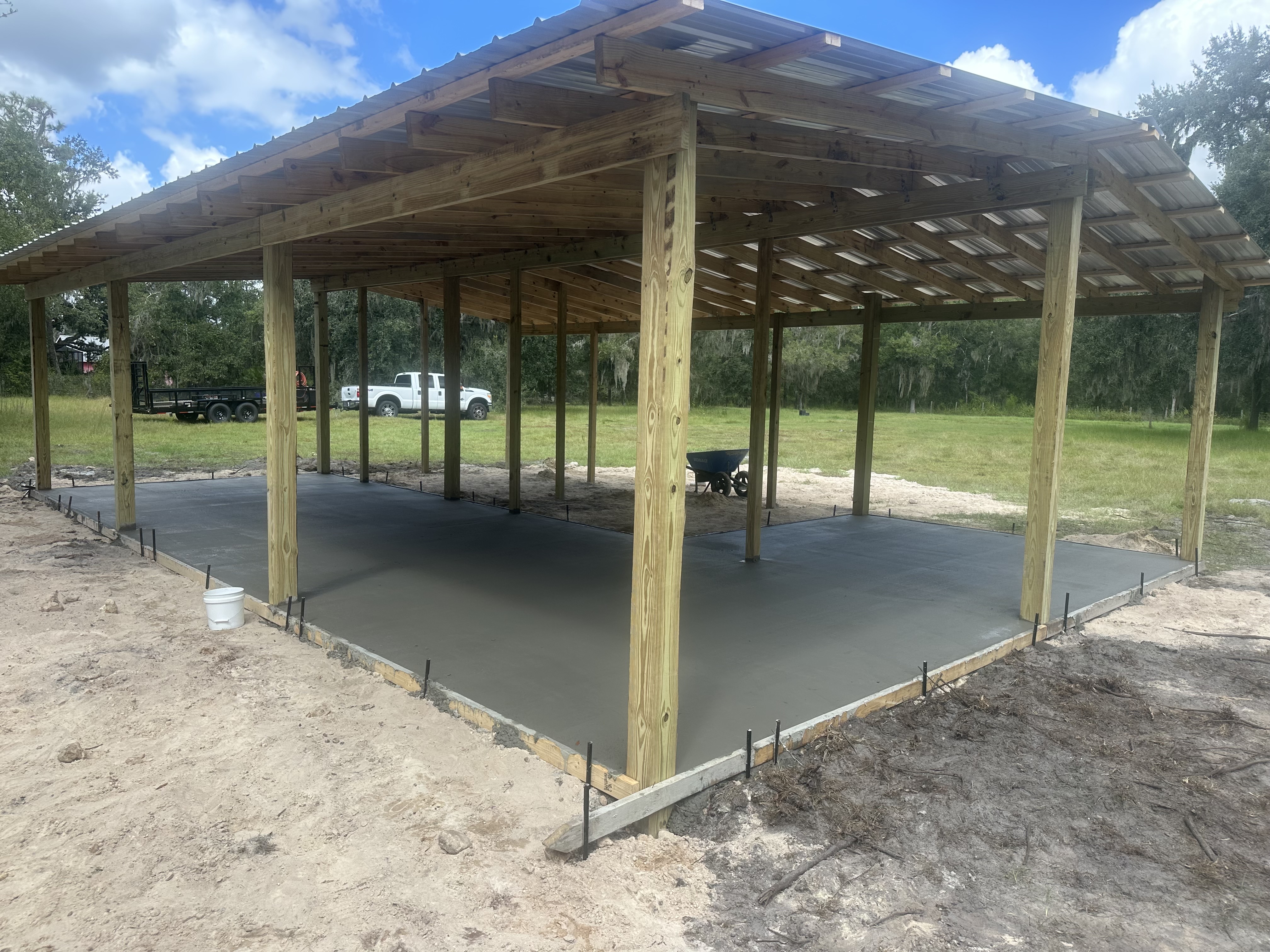 shed foundation