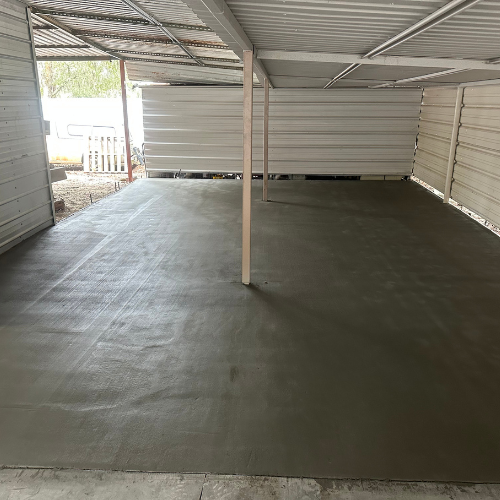 garage shop pad