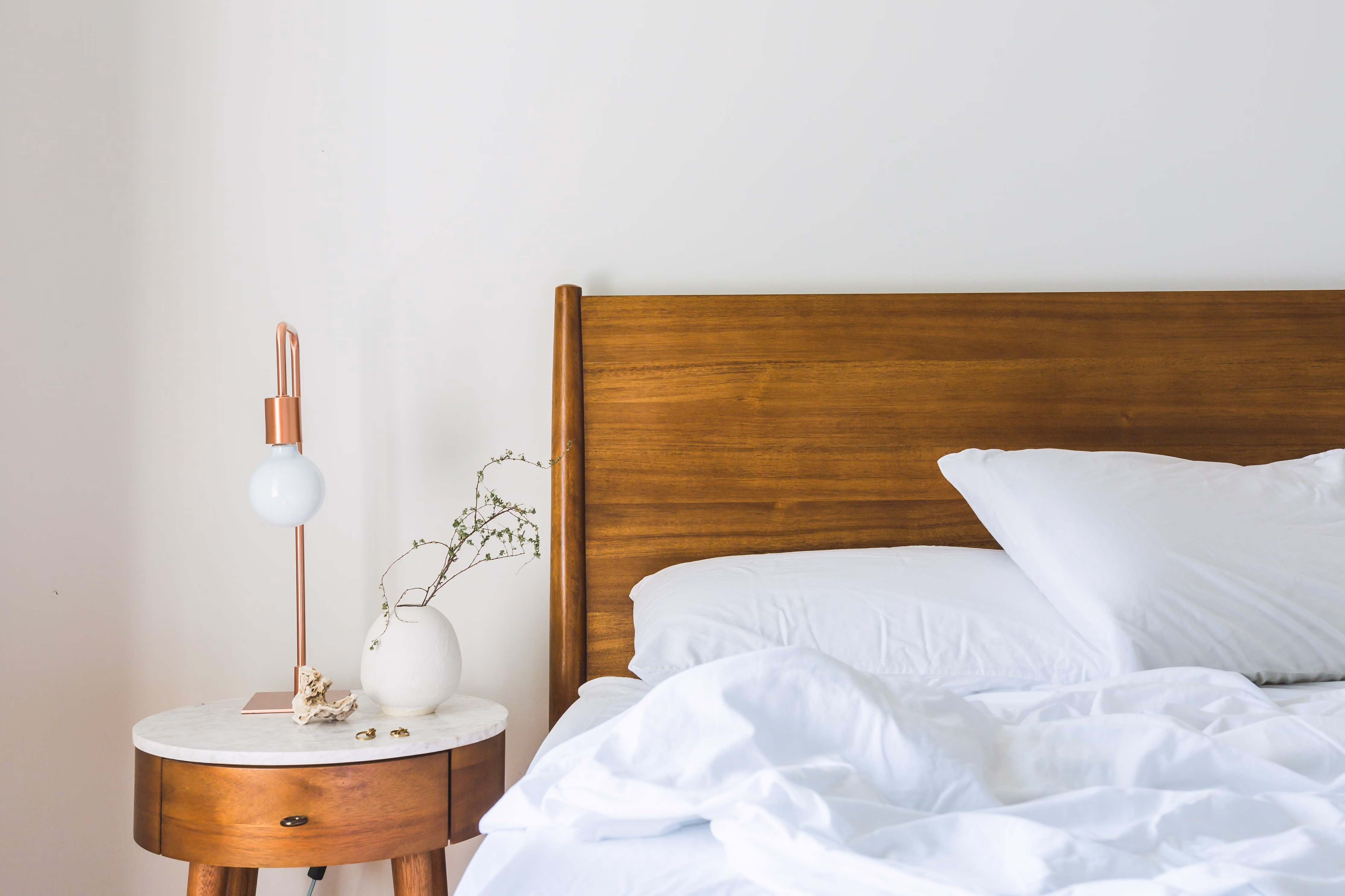 Bed Stock Image
