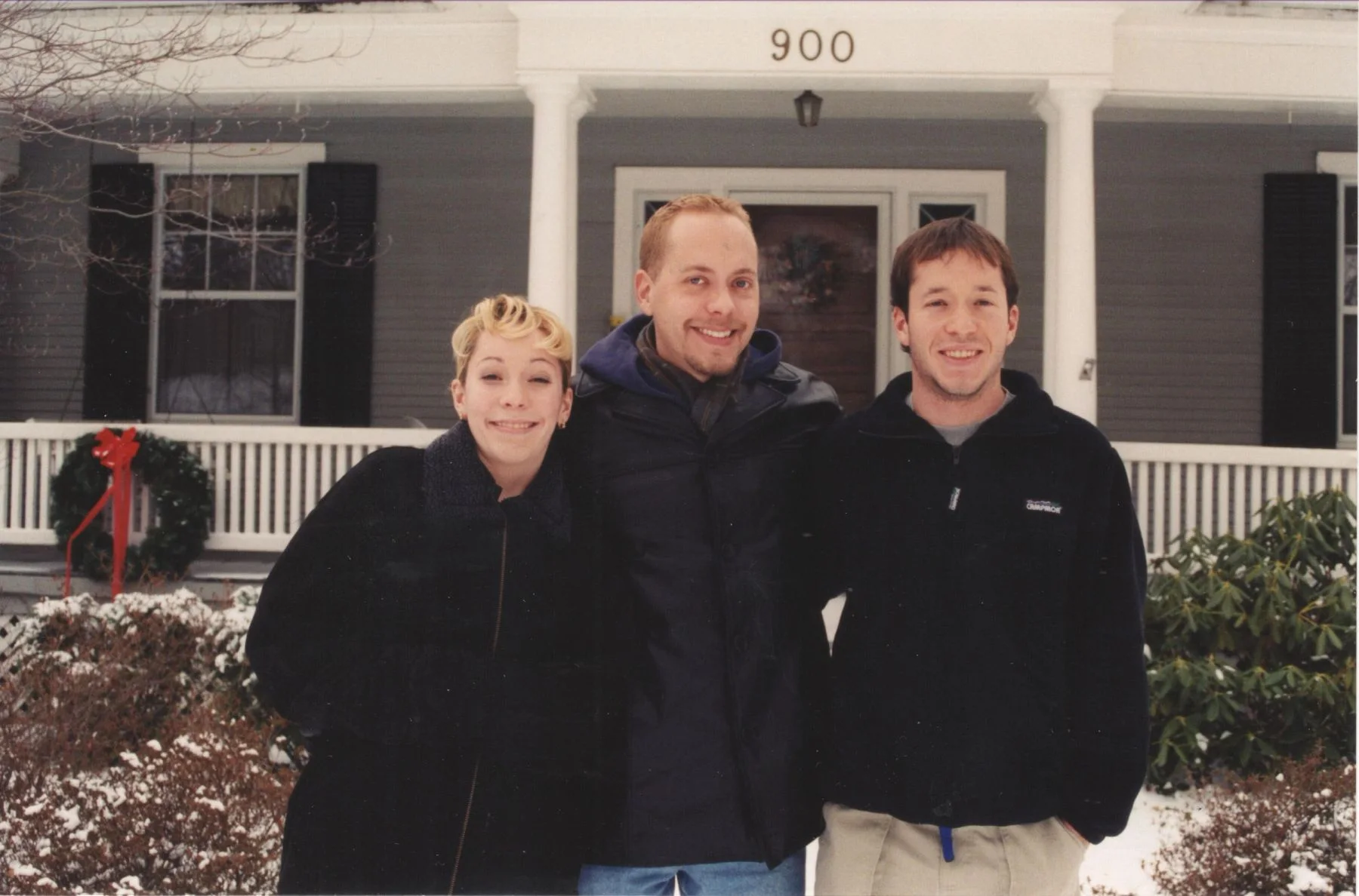 Elisa, Mark and Patrick Savageau, 1999