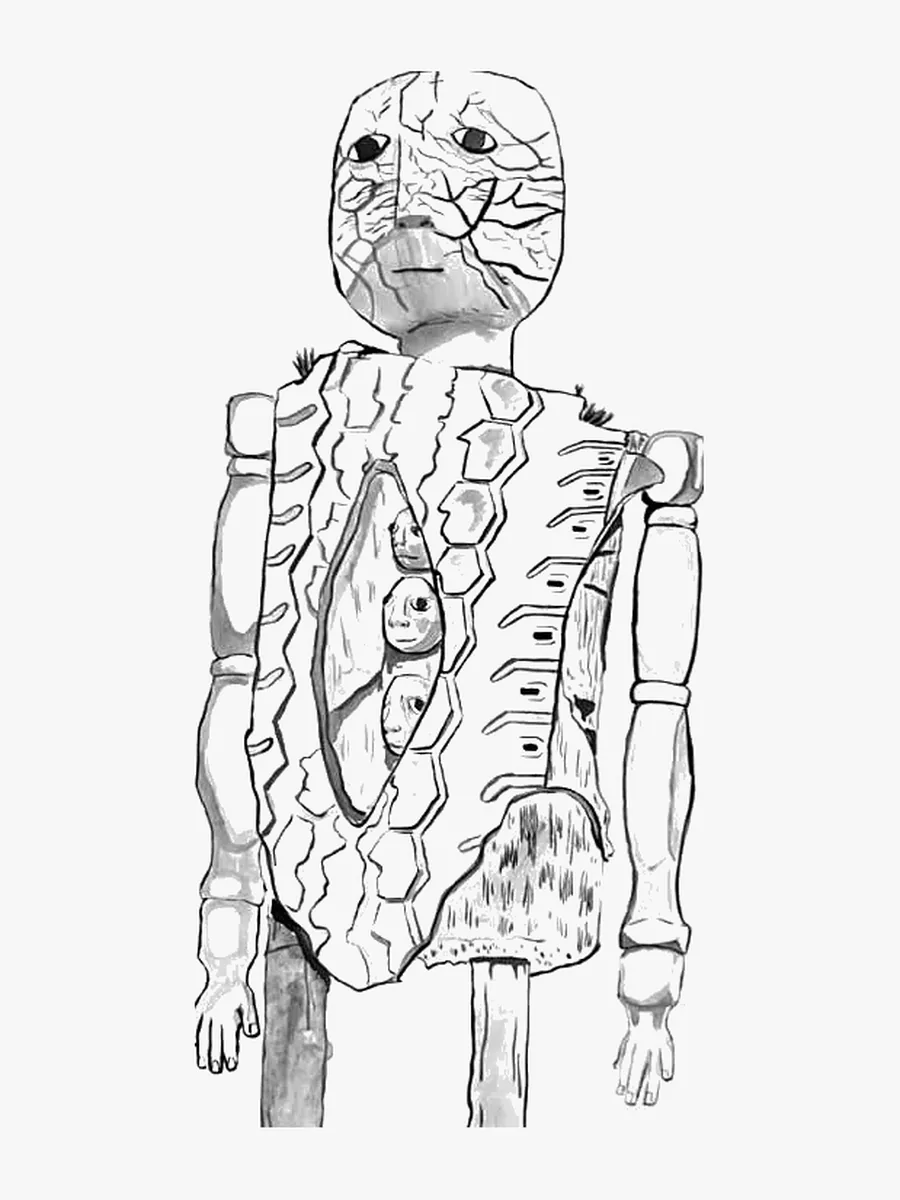 Student drawing 9, University of Michigan, 2024