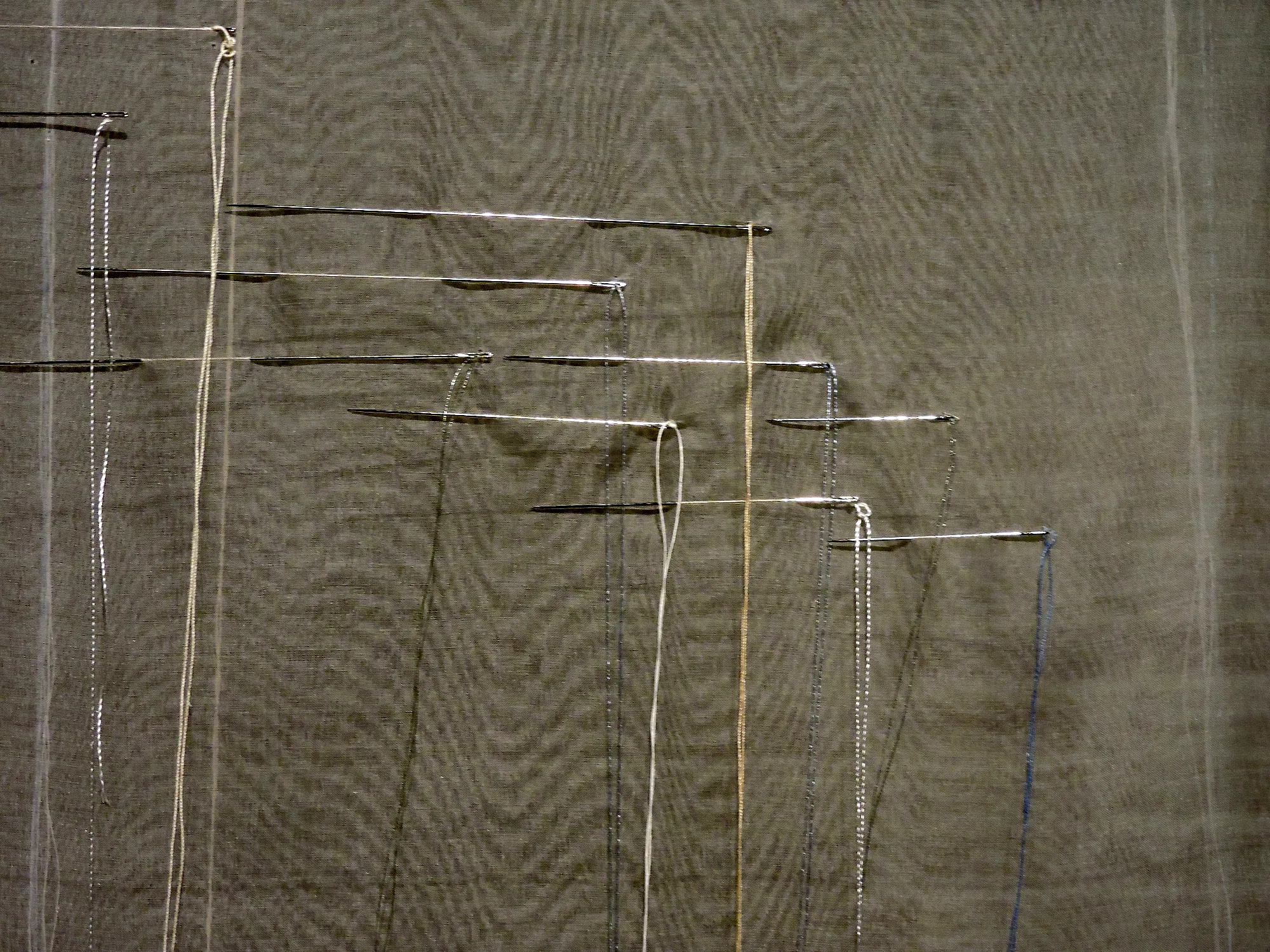 The curtain, detail
