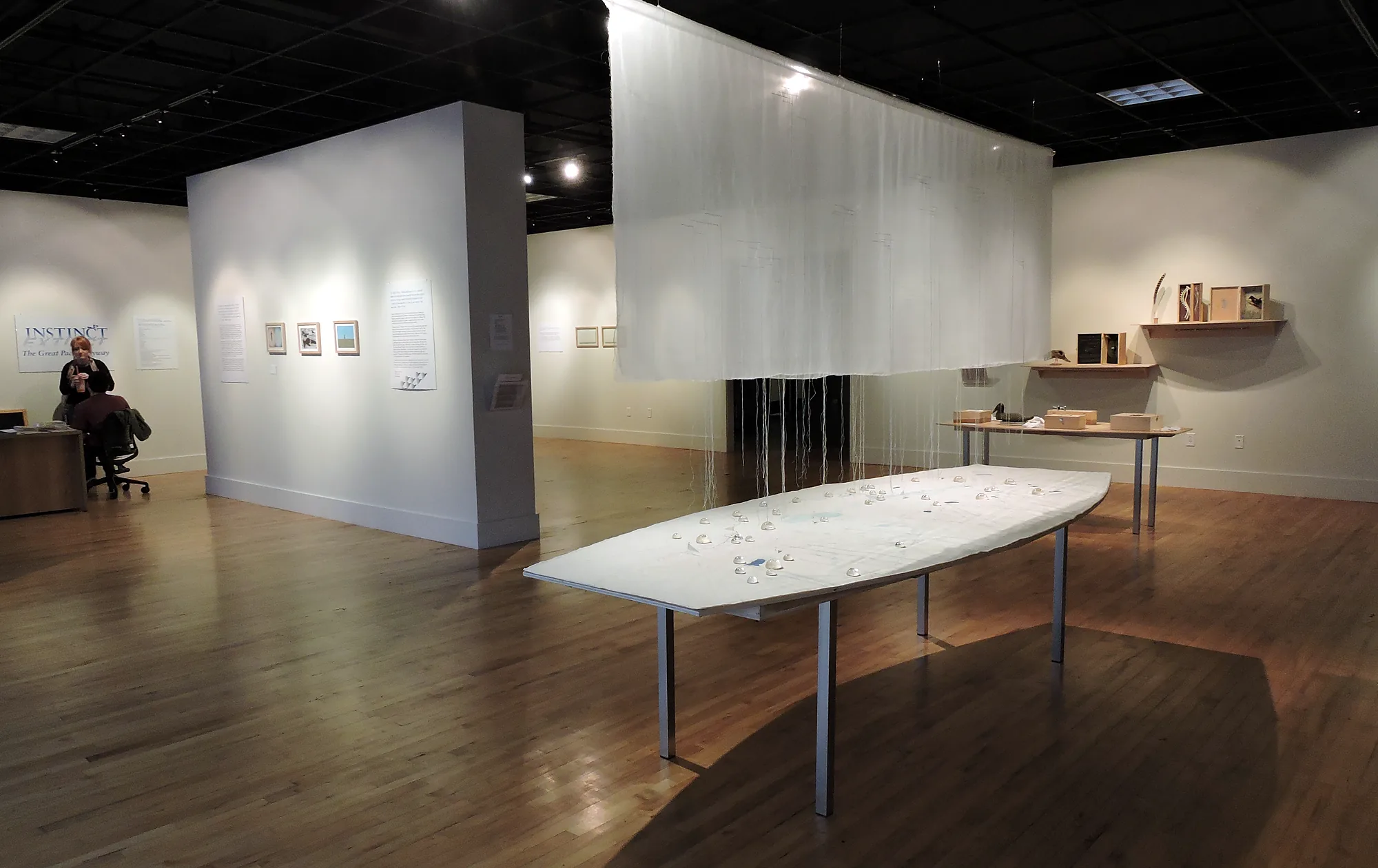 The map table and the curtain