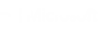 Microsoft logo with four square window panes and the company name in white text.