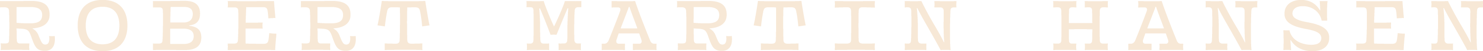 Robert Martin Hansen logo