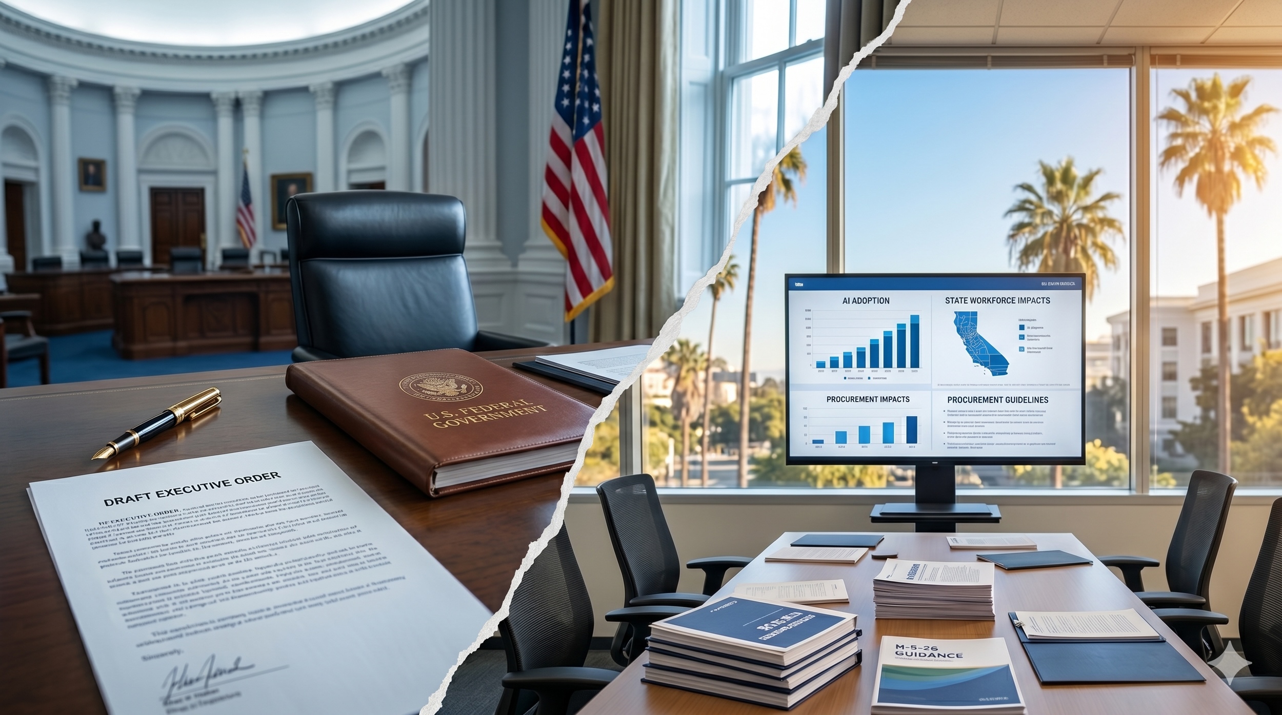 Federal AI Order Stalls While California Moves Ahead