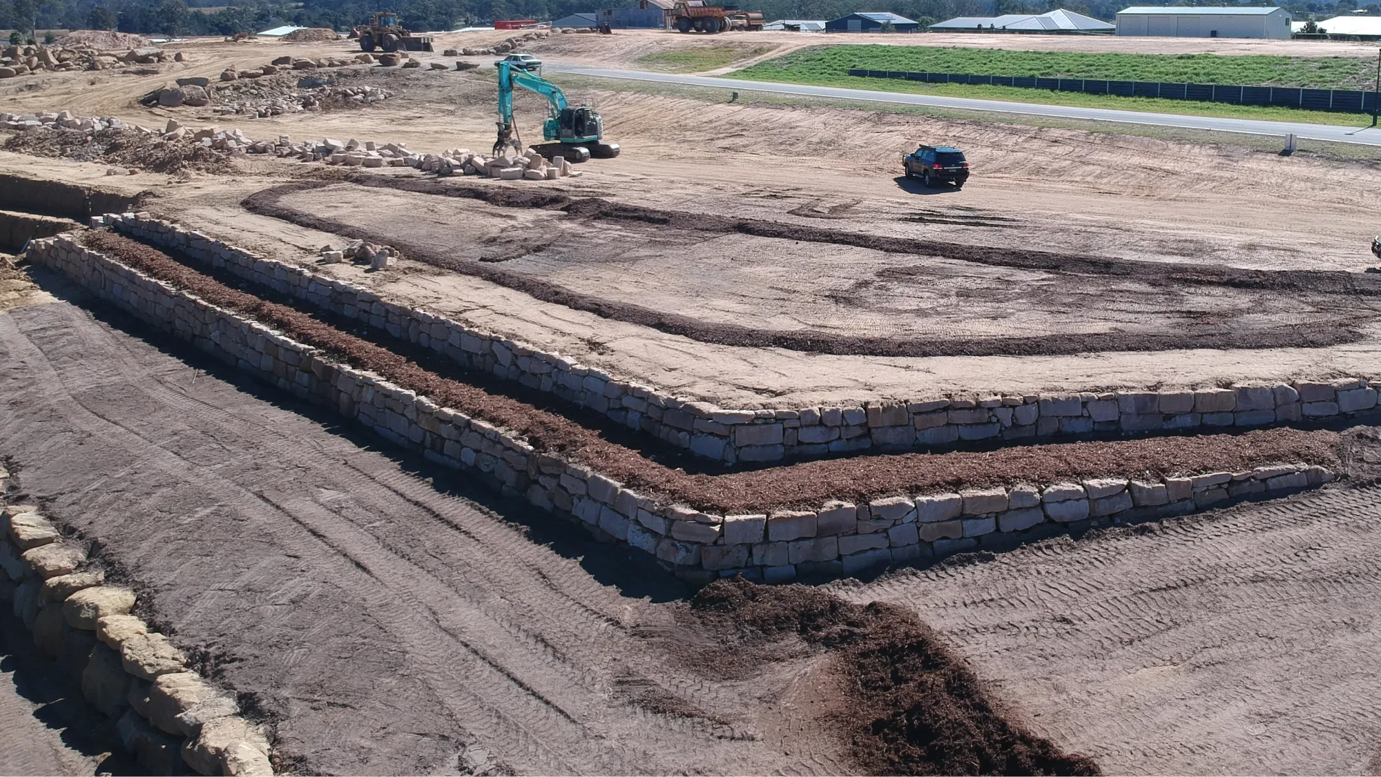 Capricornia Retaining Wall specialists - residential wall installations