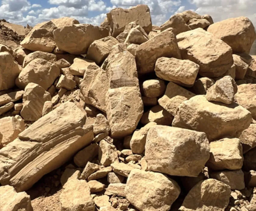 Random sandstone