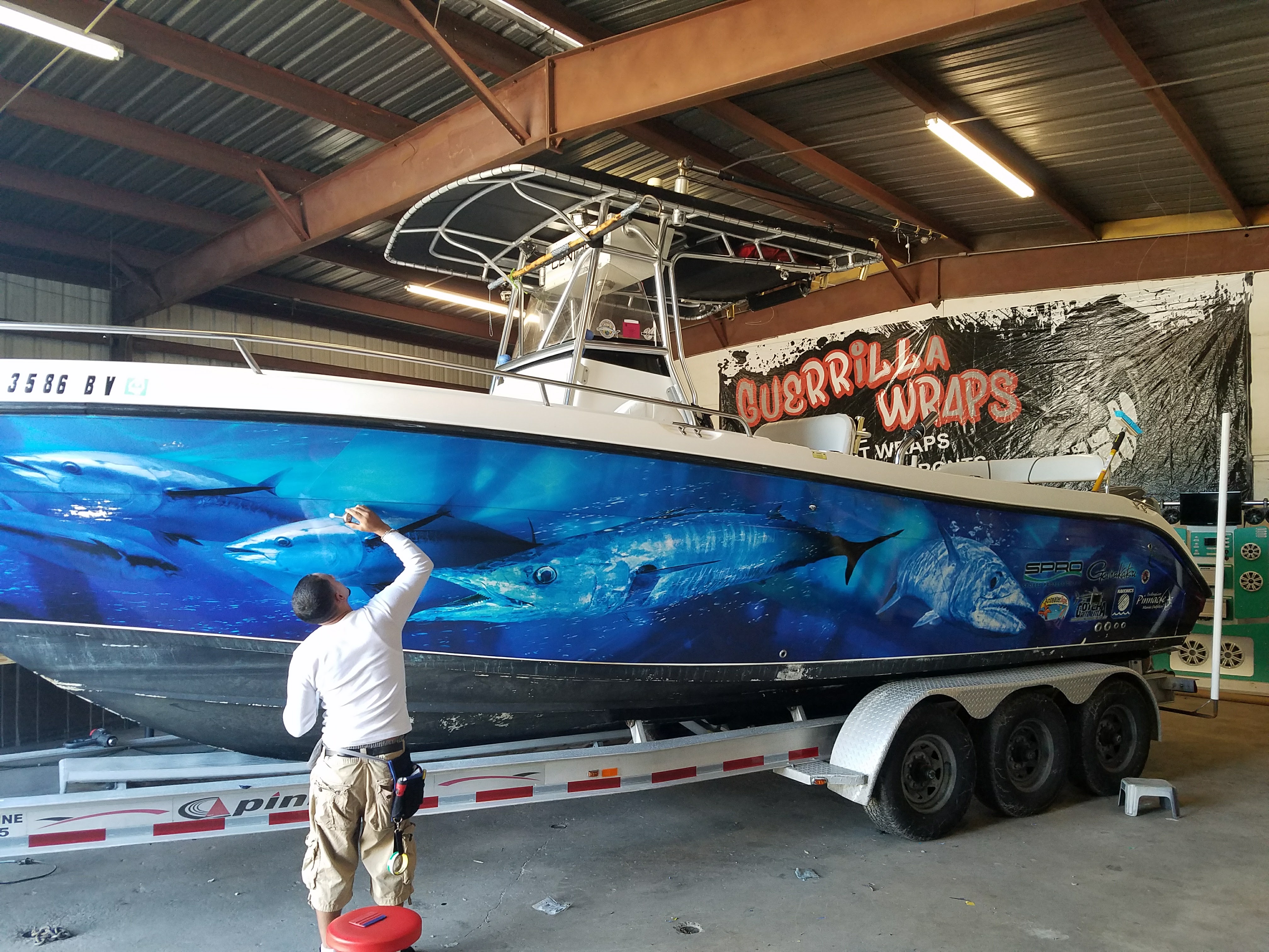Specialty vehicle graphics project by PCB Wraps
