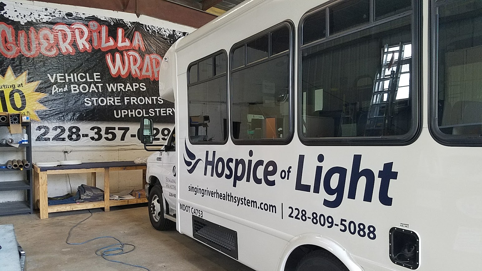 Commercial delivery vehicle graphics by PCB Wraps