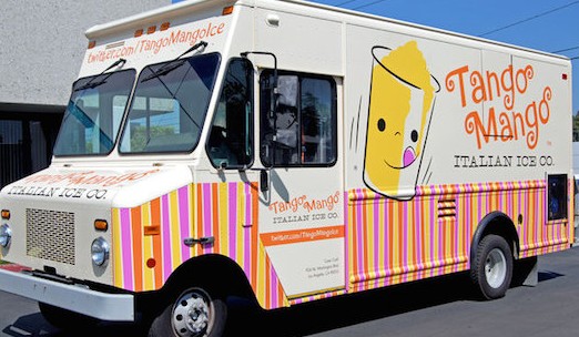 Completed Tango Mango food truck