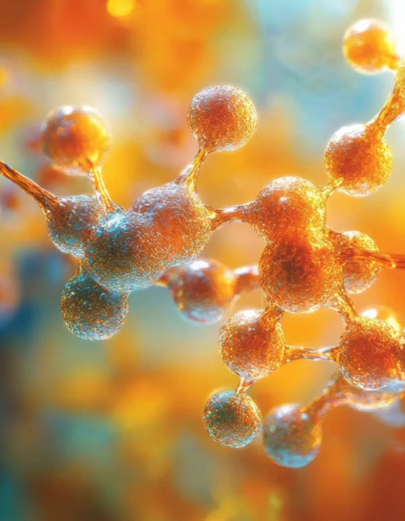 Illustration of a taurine molecule