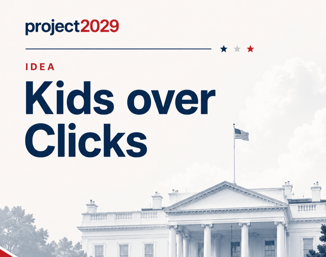 Introducing: Kids Over Clicks