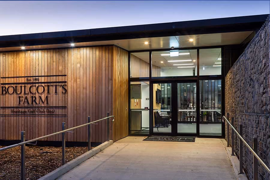 Boulcott's Farm Heritage Golf Clubhouse