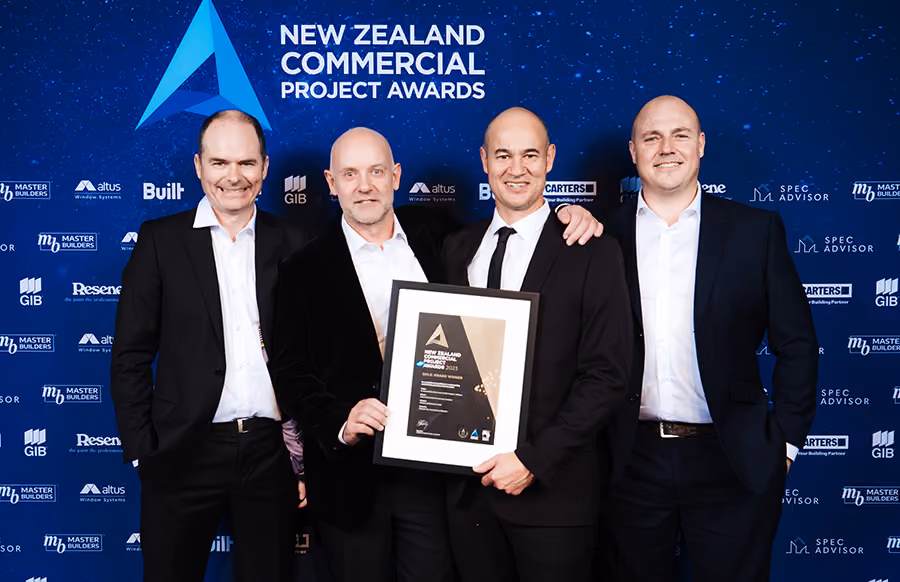 Gold Award for St James Theatre project