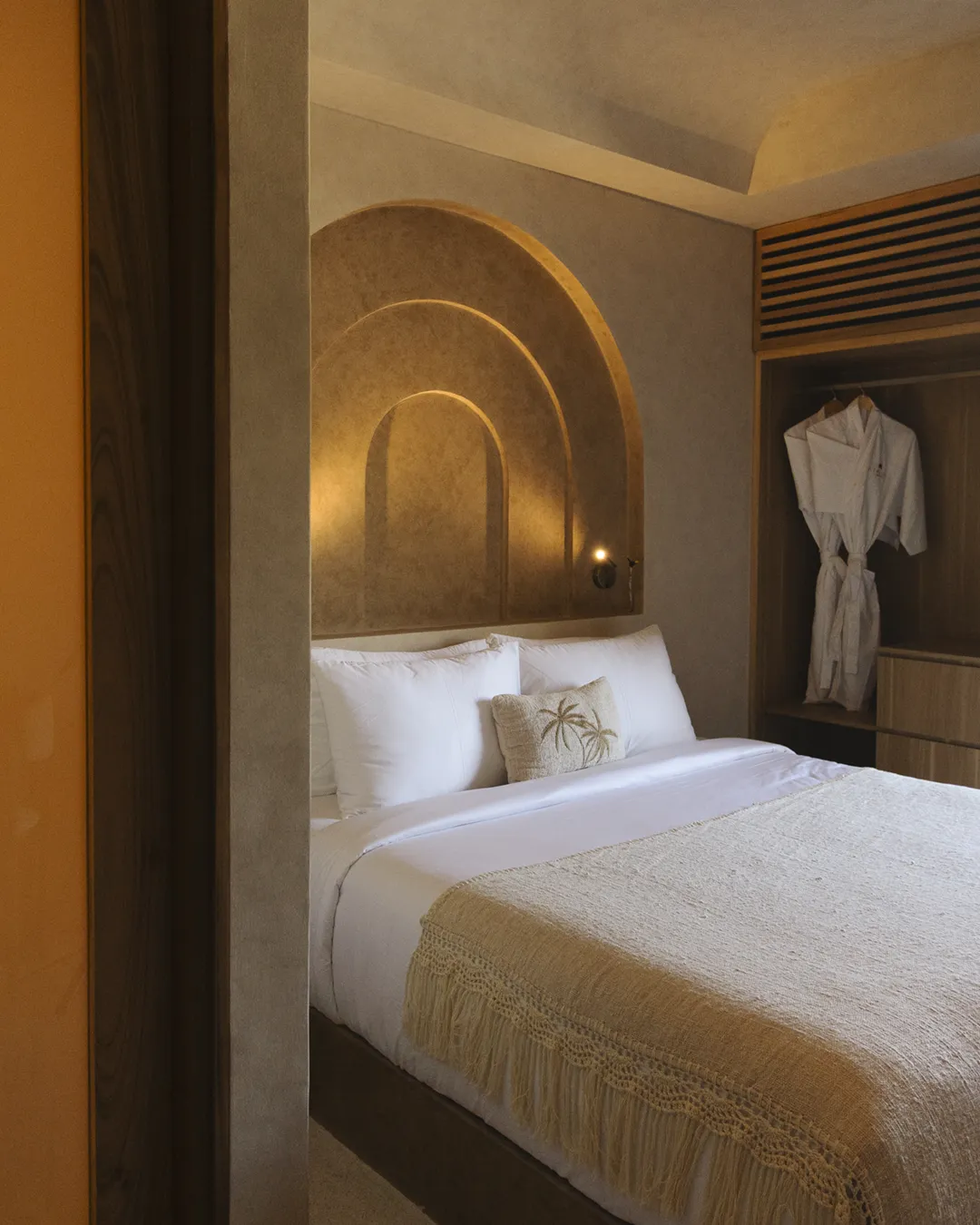 Kitchenette in a suite at Atrium Lombok