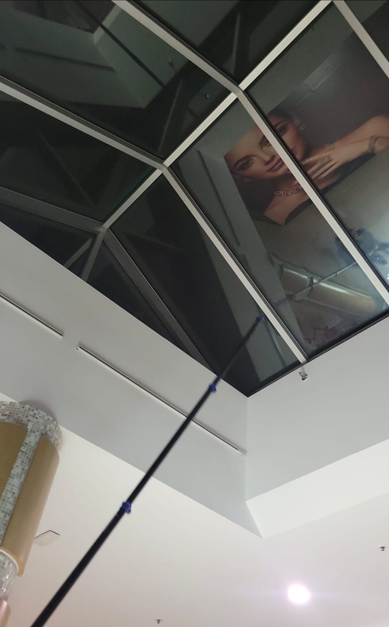 Mapleview Mall high-ceiling cleaning project, Burlington