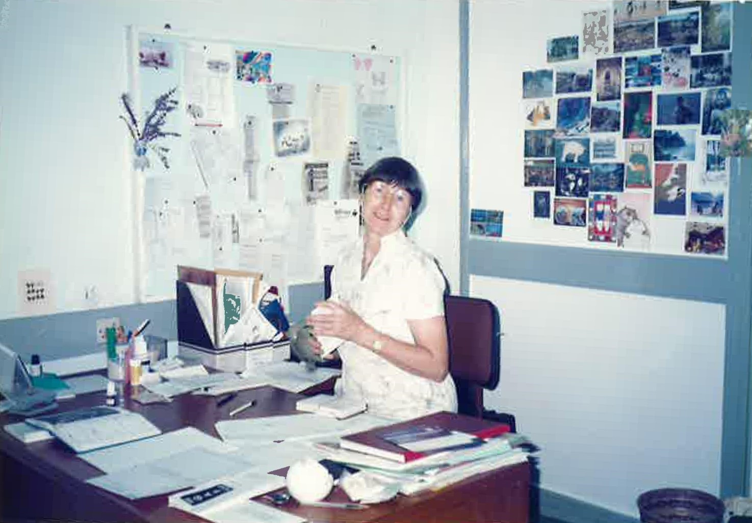 Carmen Guard, co-founder of MABECS, in September 1990