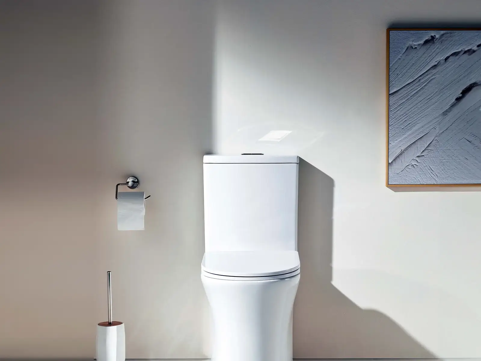 Caroma at The Renovation Centre showroom in Osborne Park, on the toilet suite display